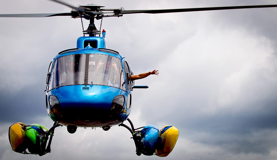 Supporting Red Bull kayakers on the Congo River