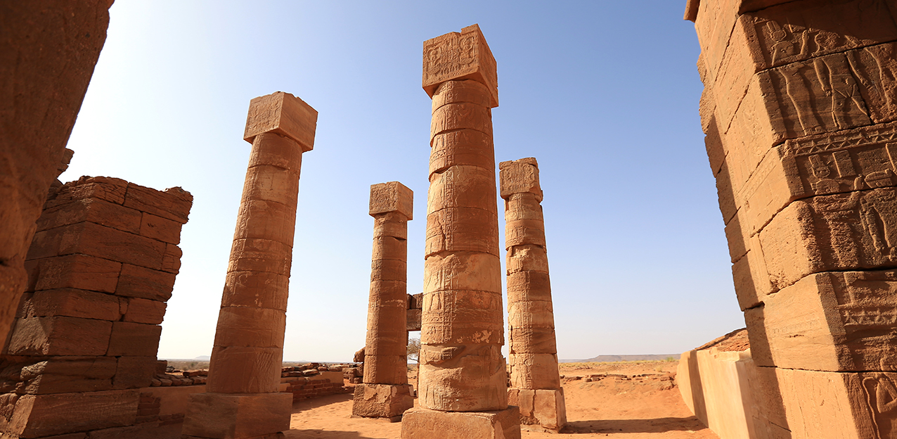 Ancient ruins in North Sudan