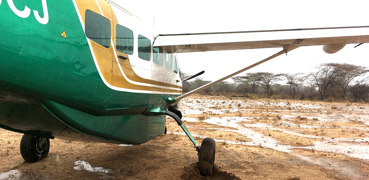 Cessna Caravan at Sera airfield