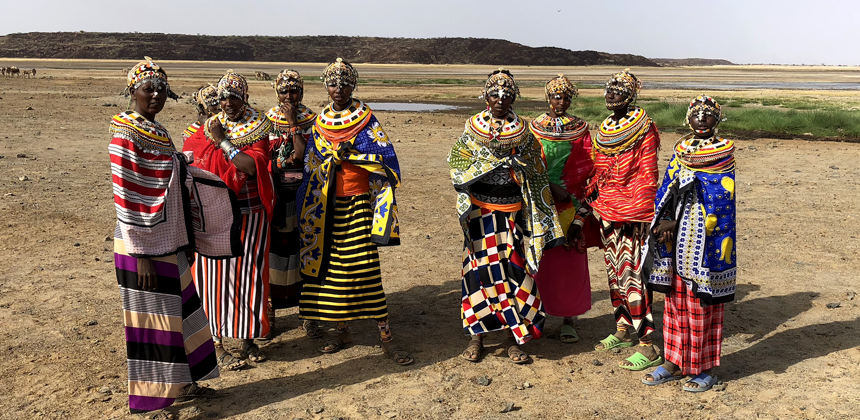 Rendille Ladies in the Deserts of Northern Kenya