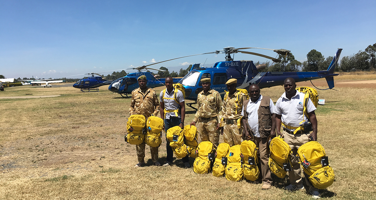 KWS Mountain Rescue team, Mount Kenya