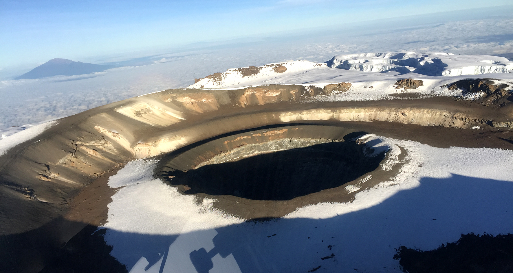 mount Kilimanjaro by Helicopter