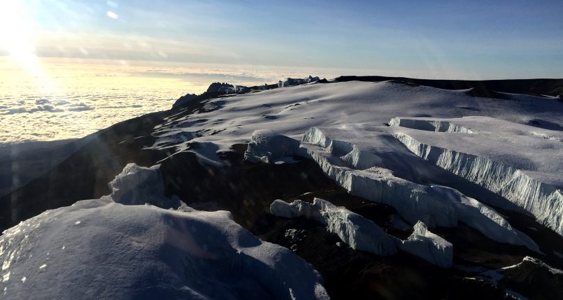 Dawn on Mount Kilimanjaro