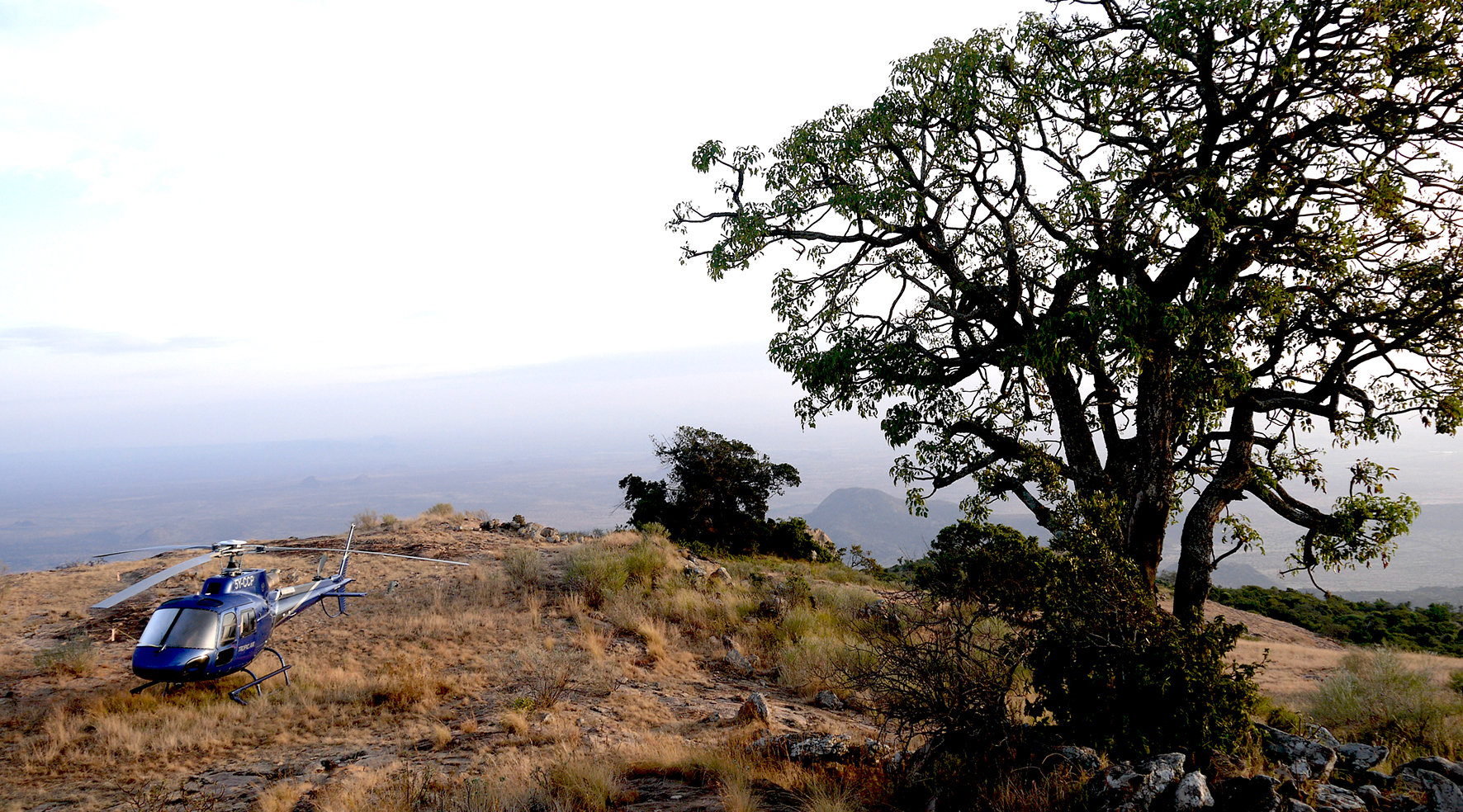 Sunrise View on the top of Lekuruki Hill