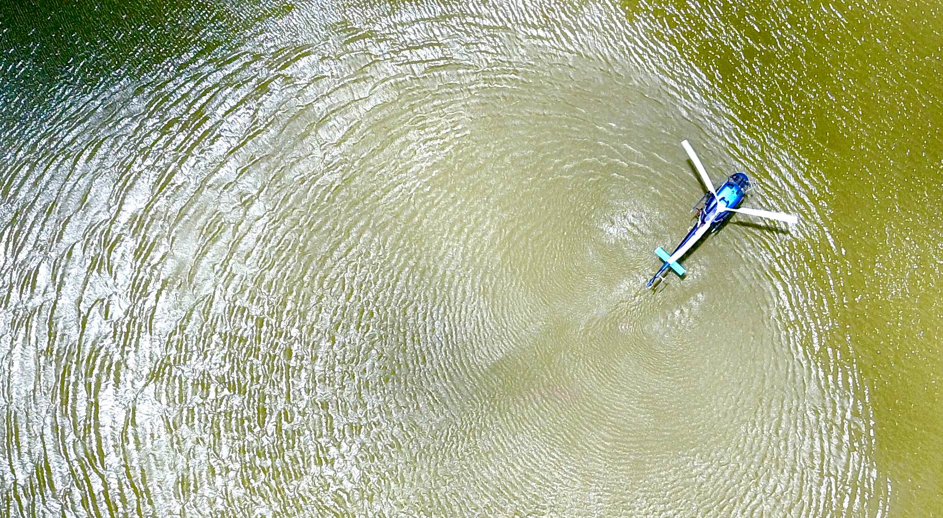 Borana dam, helicopter training