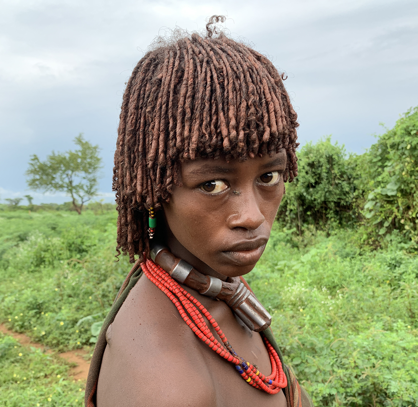 Hamar lady, Omo River Valley in Ethiopia