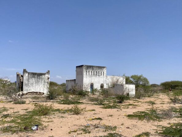 Wajir town - old Fort