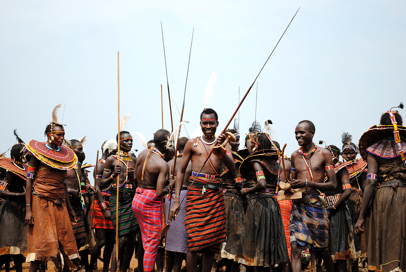 Pokot people of the Suguta, in Kenya's great Rift Valley